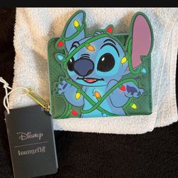 Disney Loungefly STITCH wallet -(Price Is Firm) 🌲Multiple Disney Wallets & Card Holder In Profile 🎁