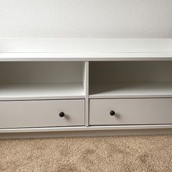 White IKEA Tv Stand 