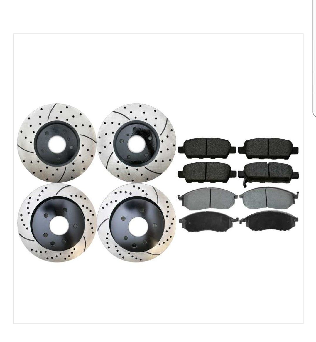 08 - 13 Infiniti performance rotors and ceramic brakes