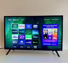 Title: TCL 32” Roku Smart TV 32S335 + Remote