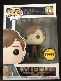 Funko pop newt scamander fantastic beasts crimes of grindelwald limited edition chase