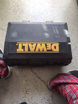 Dewalt drill and circular saw