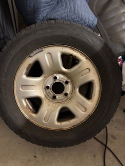 SPARE TIRE WITH RIM