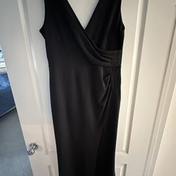 Long Black Dress Size XL