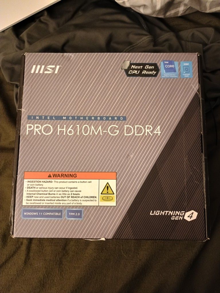 MSI Pro H610M-G Motherboard