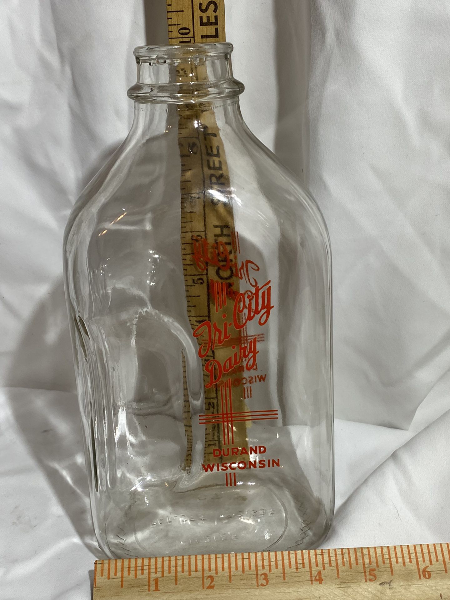 Vintage Milk Bottle -Durand Wisconsin 
