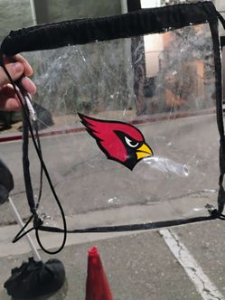 Arizona Cardinals Clear Drawstring Bag
