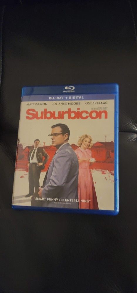 $5 BLU RAY. SUBURBICON. $5 OR TRADE FOR A MOVIE TITLE I DO NOT ALREADY OWN. BLU RAY ONLY NO DIGITAL .