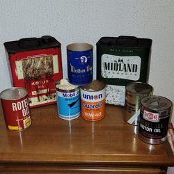 Oil Can LOT 