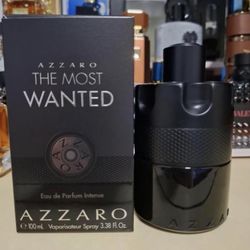 Azzaro The Most Wanted Eau de Parfum Intense Fragrance Collection  Full bottle,never used,brand new,Unopened 