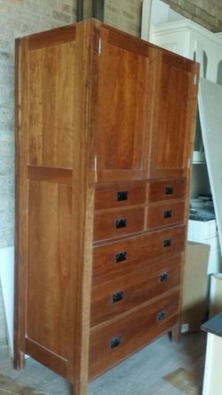 Solid Cherry with Hot Oil Finish