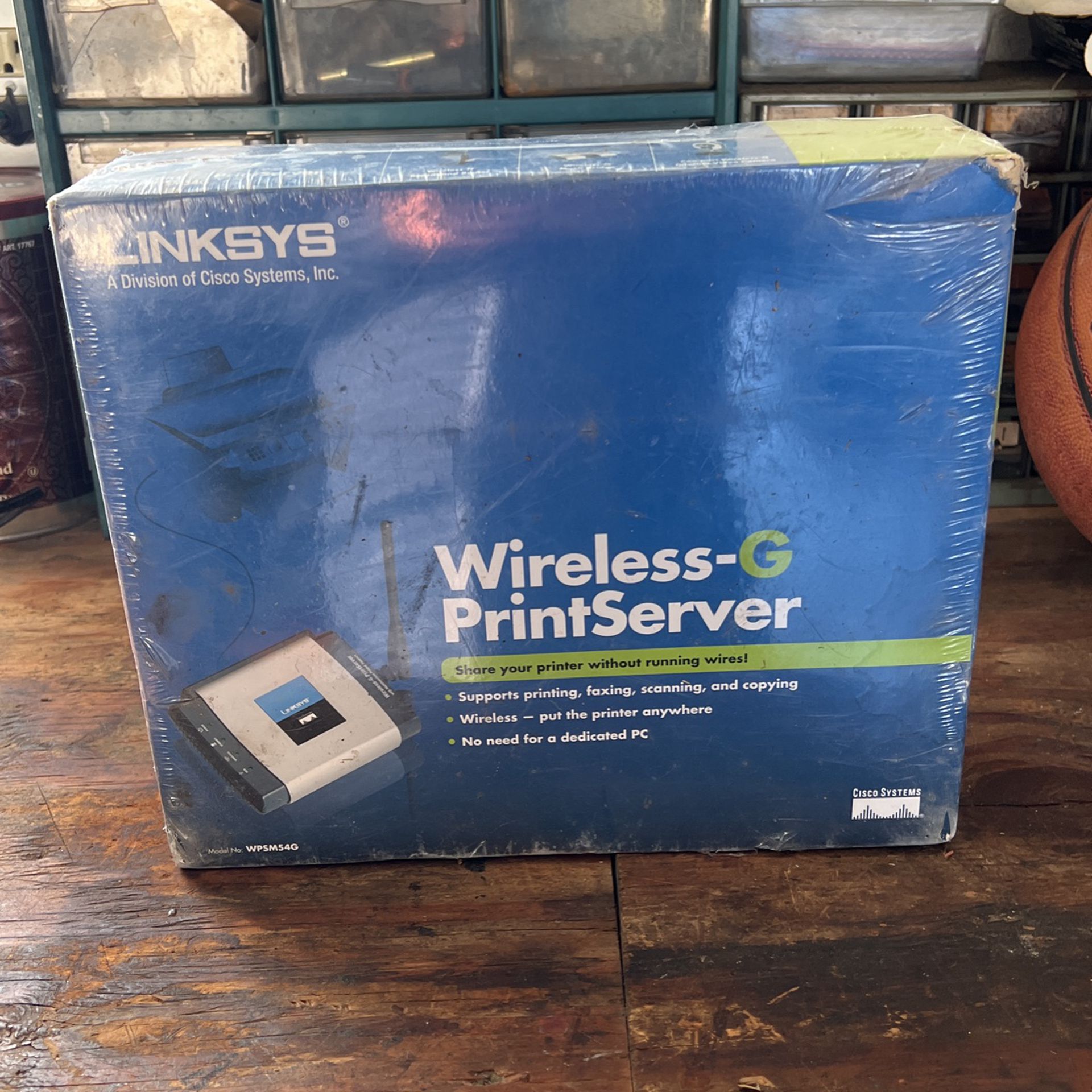 Linksys Wireless-G PrintServer
