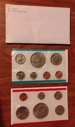 1974 U.S. Mint Uncirculated Coin Set