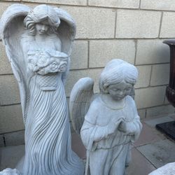 New Angels Made Out Of Cement On Black Friday 10% Discount 