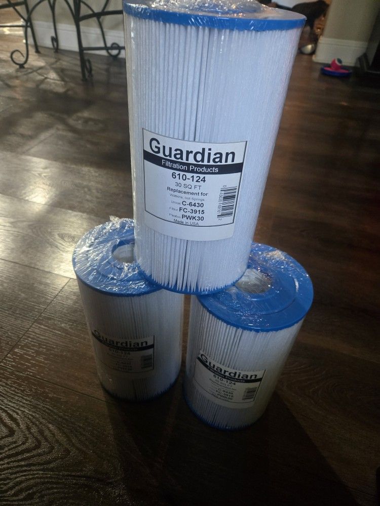 3 SPA/POOL FILTERS
