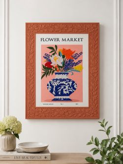 Flower Market Botanical Collection Diamond Painting Art