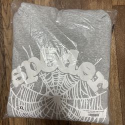 Spider hoodie grey brand new XL