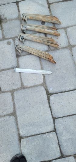 Expert Edge 40-Pack 9.5-in Steel Steel Edging Stake

