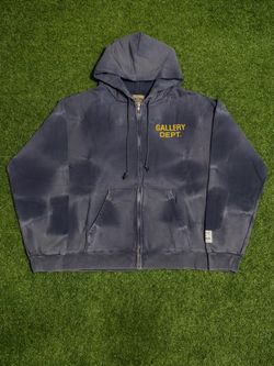 Sun Faded Navy Gallery Debt Zip Up