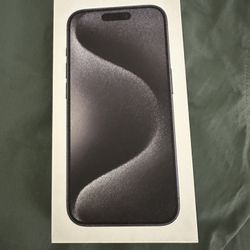 Apple iPhone 15 Pro Black 256gb Unlocked I Can Meet Brand New Works Any Carrier Bonus New Case & Screen Protector 