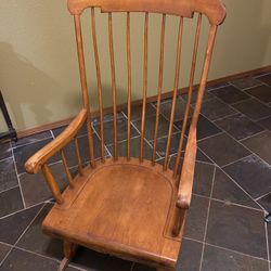 Vintage Nichols & Stone Rocking Chair