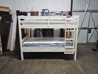 Twin Bunk Bed And Mattress