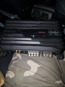 Amplifier SONY Xplod 500W