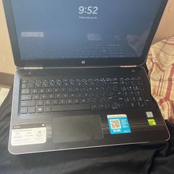 HP Pavlilion  laptop  silver color