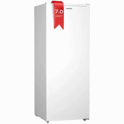 Upstreman 7.0 Cu Ft Convertible Upright Freezer/Fridge