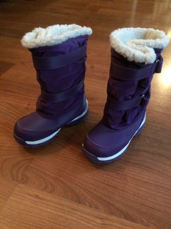 Kids Snow Boots Lands End size 9