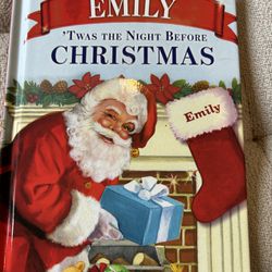 "Emily" 'Twas The night Before Christmas Book 