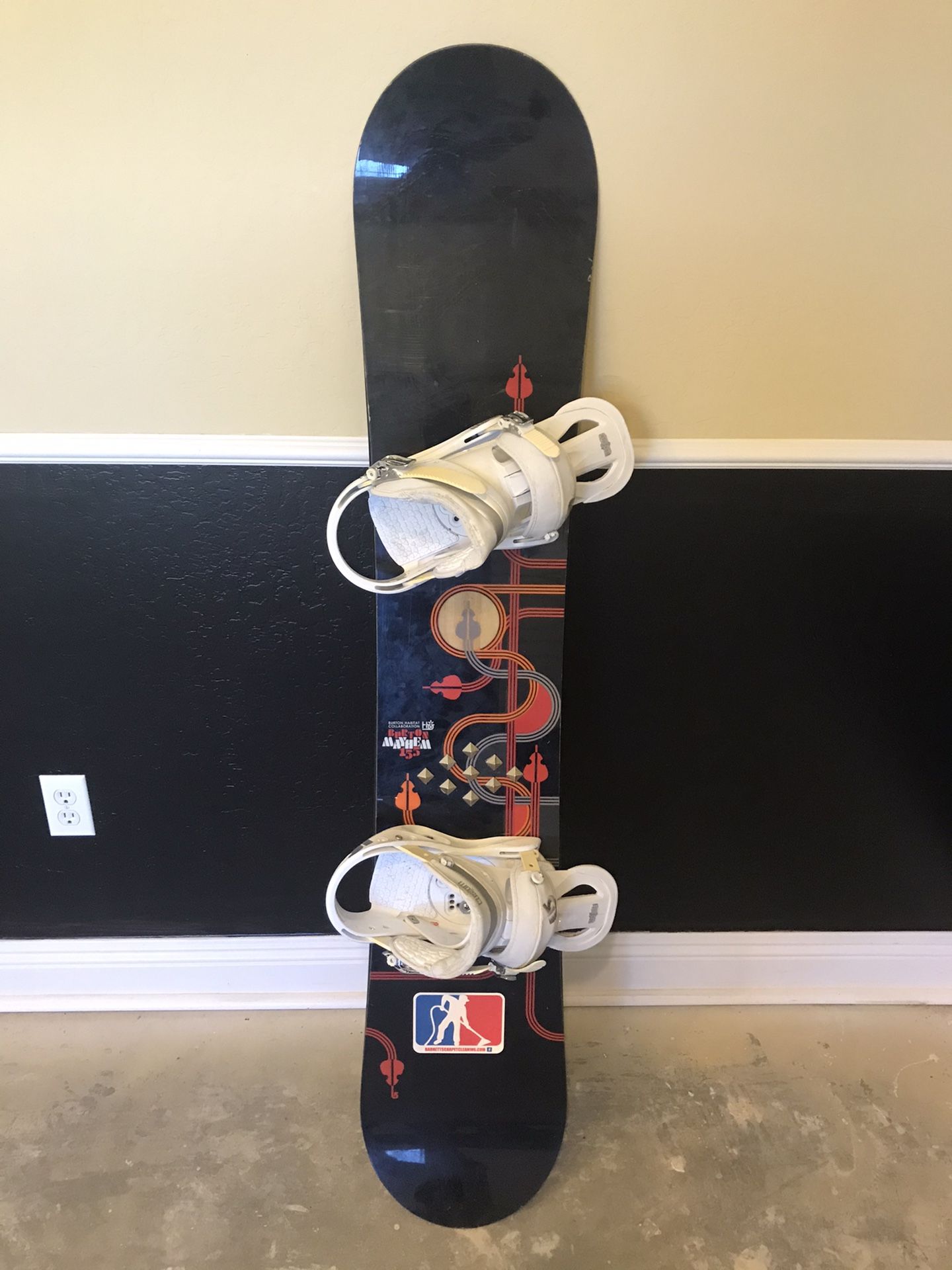 Burton Mayhem snowboard