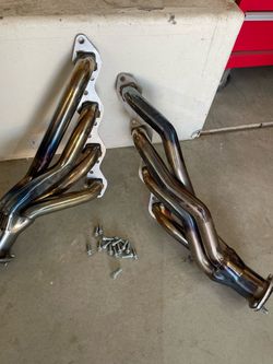 Chevy big block square port stainless steel headers