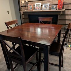 High Top Table And Chairs