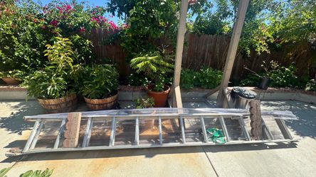 24 ft. Aluminum Extension Ladder (23 ft. Reach Height)