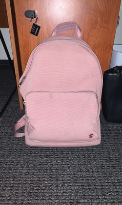 Pink lulu lemon backpack