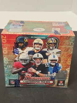2026 Bowman  Football Jumbo Box