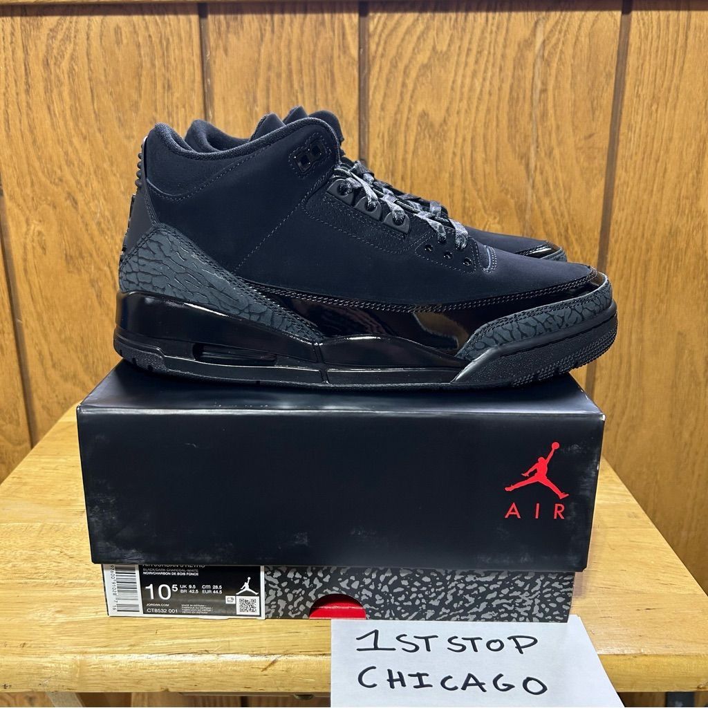 Jordan 3 Black Cats
