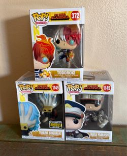 Funko Pop My Hero Academia Set Of 3!