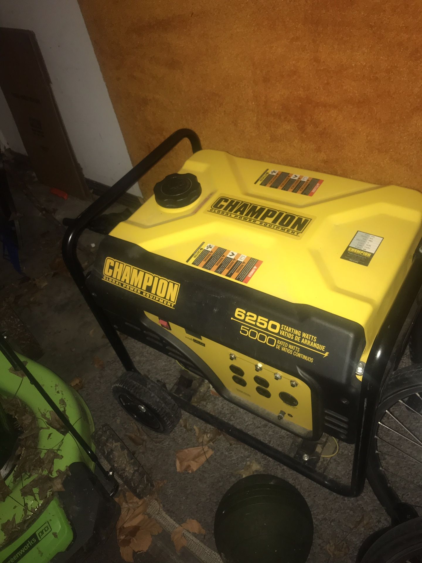 Champion 5000w Generator