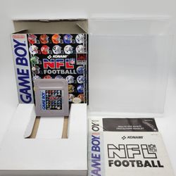 Konami NFL Football Nintendo Gameboy GB CIB