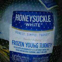 Honey Suckle Frozen Turkey 22.96 lbs. 