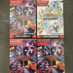 Pokémon Destined Rivals Booster Bundle