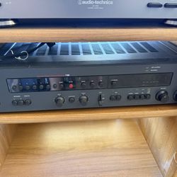 Vintage Hi-Fi Stereo/Audio/Visual Bundle: NAD 7100 Receiver, Audio-Technica Turntable, & Bose Acoustimass 5 System