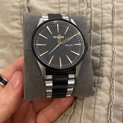 Nixon Watched- The Sentry SS - Black silver Copper