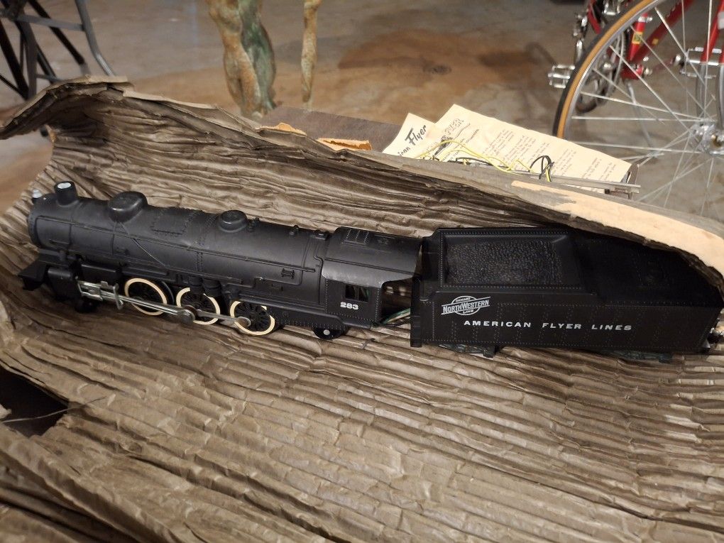 Vintage American Flyer Train Set 
