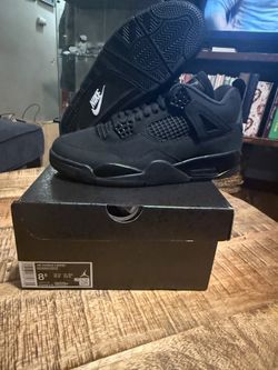 Jordan 4 Black Cat Size 8.5