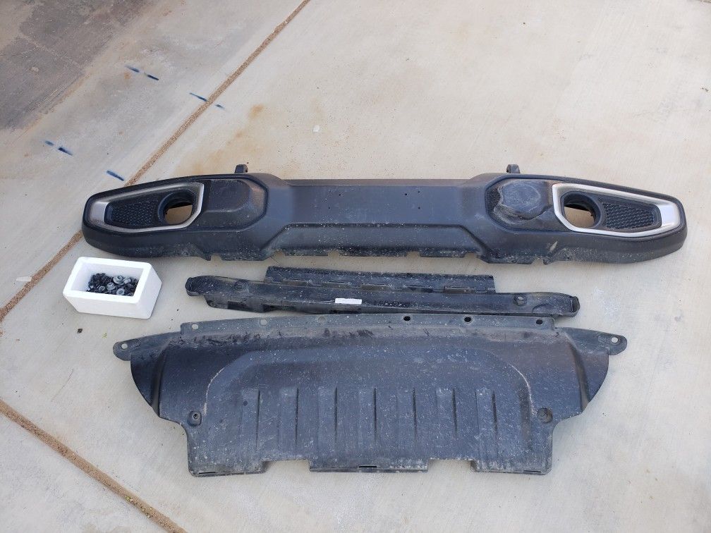 Stock Jeep JL Bumper