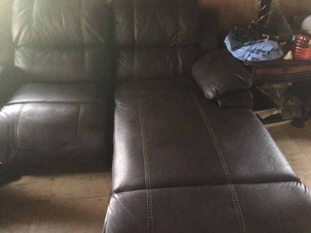 Sectional leather Sofa