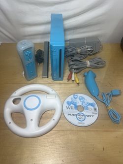 Nintendo Wii Blue Version